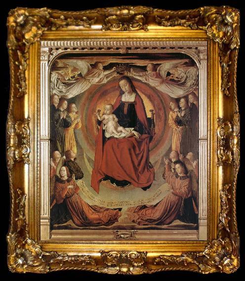 framed  Jean Hey The Madonna of the Apocalypse, ta009-2